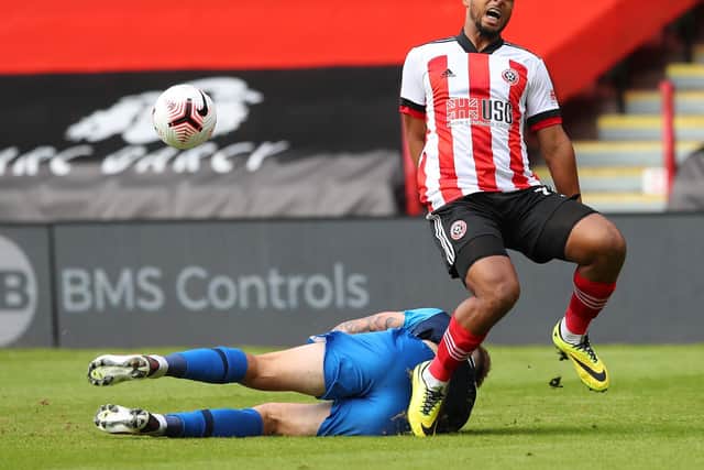 Lys Mousset injured his toe against Preston North End: Simon Bellis/Sportimage