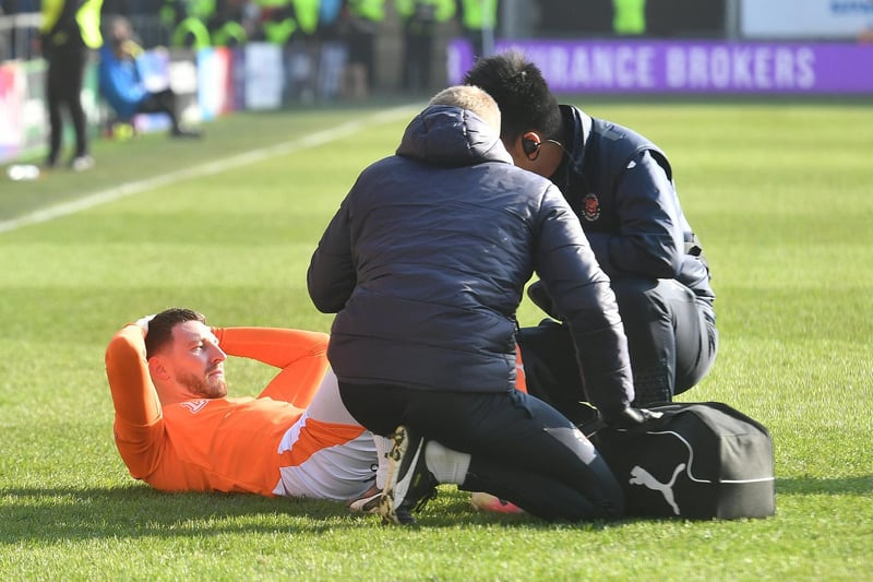 Husband was unavailable for the majority of March after suffering a thigh injury against Portsmouth.