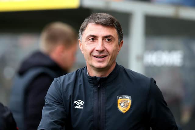 Hull City manager Shota Arveladze ahead of the Sky Bet Championship match against Sheffield United: Nigel French/PA Wire.