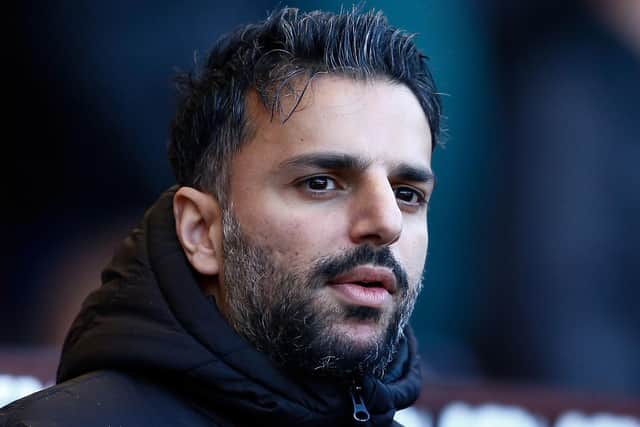 Barnsley head coach Poya Asbaghi watched his team fade after falling behind at Bramall Lane: Will Matthews/PA Wire.