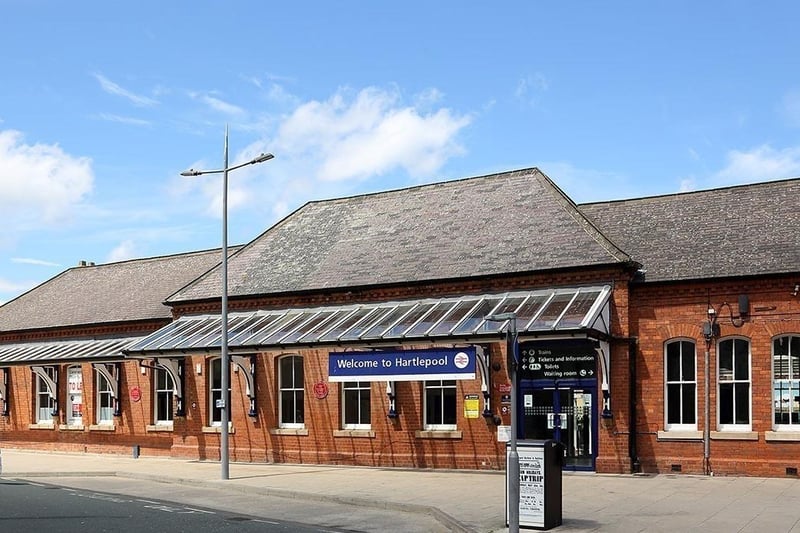 Hartlepool saw 553, 048 travellers head in and out of the station