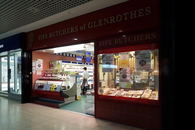 Angela Watson tipped the butcher at Glenrothes' Kingdom Centre.