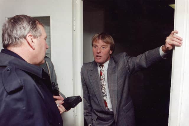 Dave Bassett pictured in 1994, in his days as Sheffield United manager