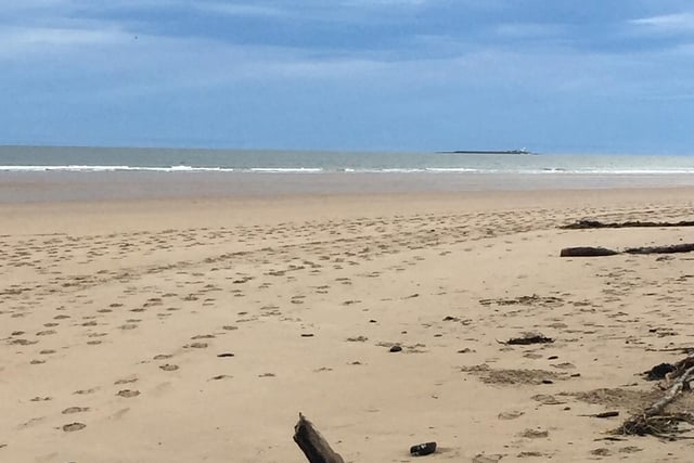 Warkworth's lovely sandy beach is accessed through rugged dunes. It is possible to walk north towards Alnmouth or south towards Amble.