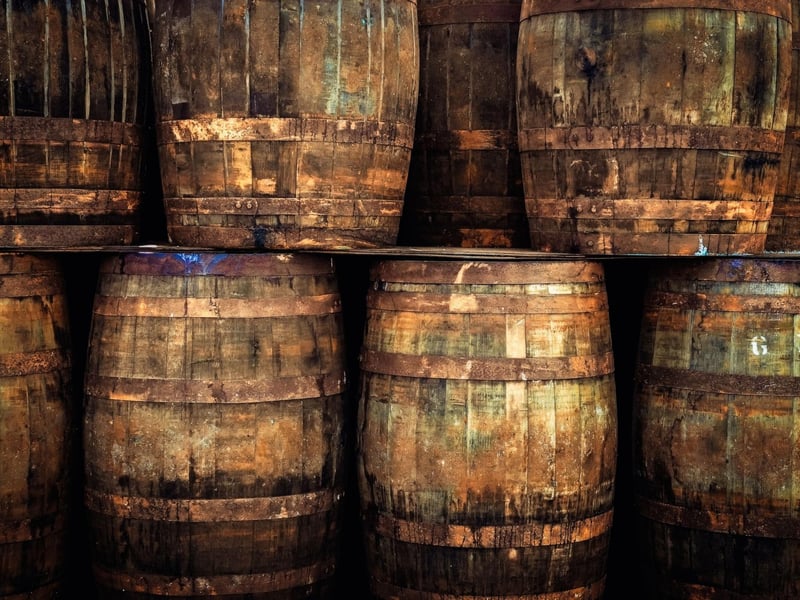 At any given time there are some 22 million casks of whisky maturing in warehouses across Scotland waiting to be bottled.