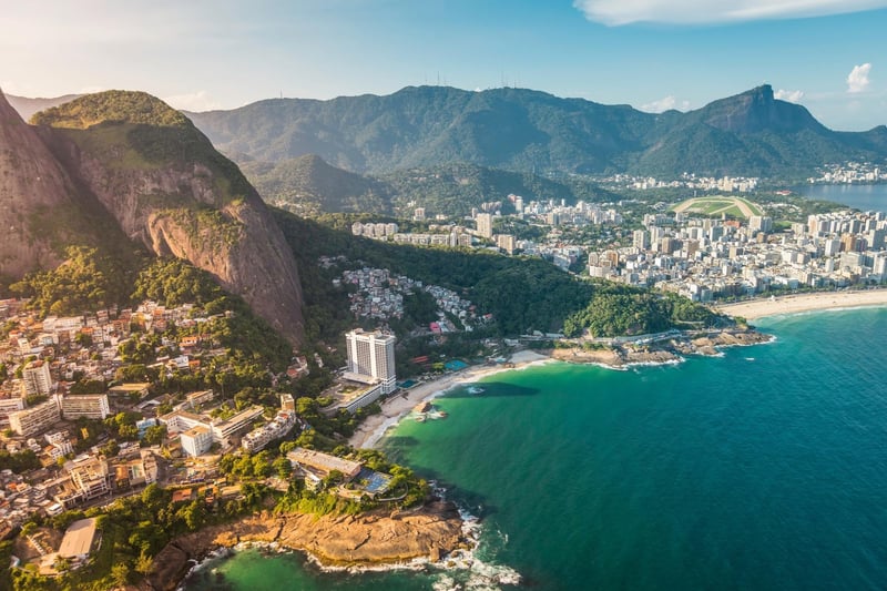 Brazil's second most popular city is known worldwide for its stunning beaches like the Copacabana. 

Rio de Janeiro is 23 °C on average during October, according to the Met Office.

(Image credit: Getty Images/Canva Pro)