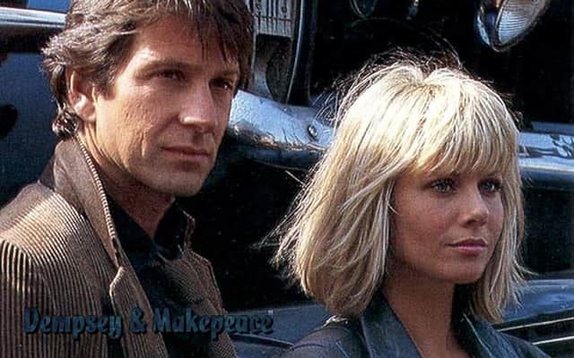 Michael Brandon and Glynis Barber in Dempsey and Makepeace