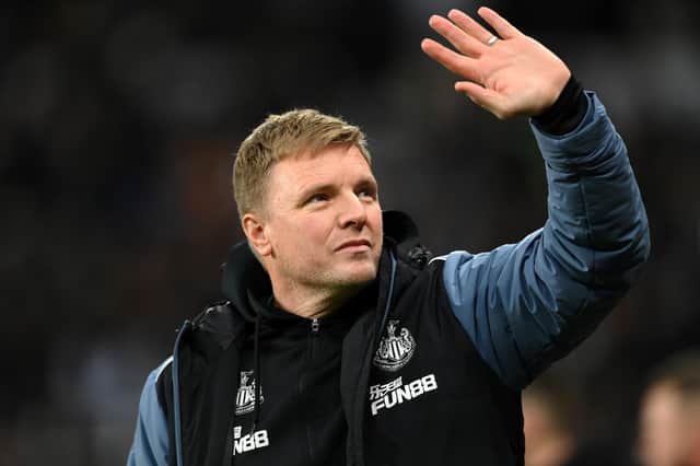 Newcastle United manager Eddie Howe: Stu Forster/Getty Images