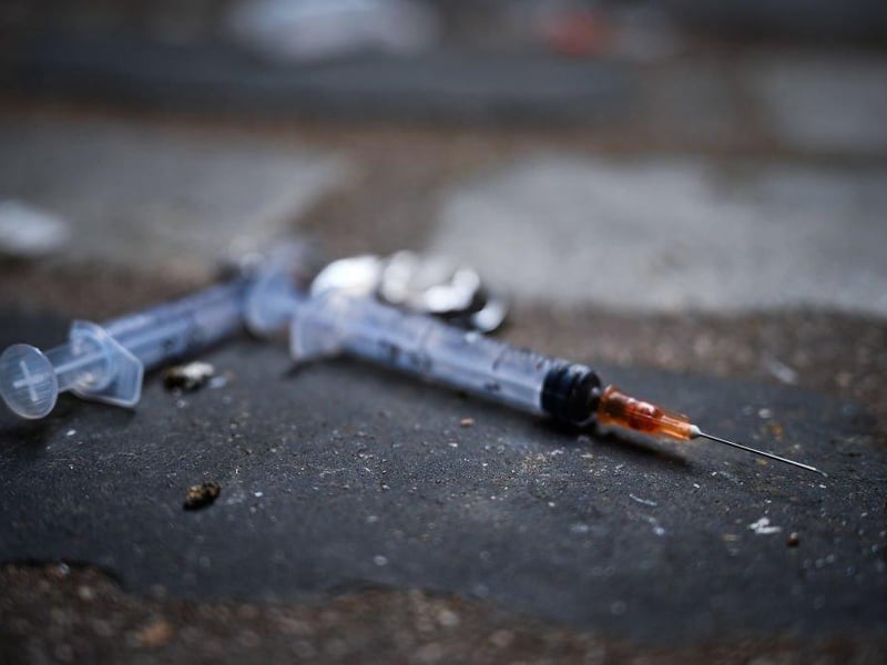 Police Scotland received 614 reports of people supplying drugs a fall of 17% from last year.