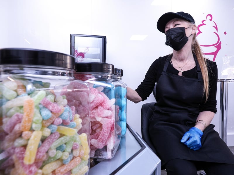 Sweet Unique - a ice cream, milkshake, and waffle bar - has opened on High Street, Gosport in 2021. Picture: Chris Moorhouse (270221-13)