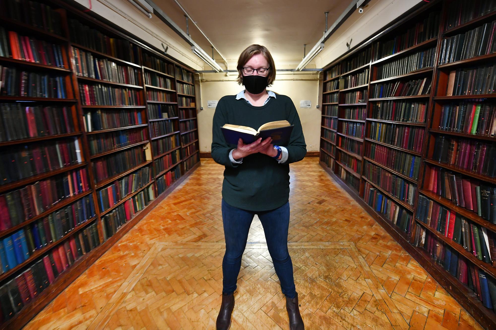 Dawn Vallance, principle librarian at the Mitchell.