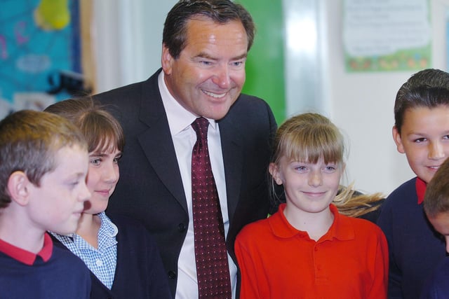 TV personality Jeff Stelling, from Hartlepool, is pictured at the opening of the new Rift House Childrens Centre in 2008.
