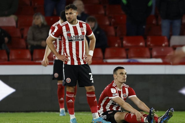 Received a warm welcome as his name was read out ahead of kick-off and looked very impressive on his debut - until he was hit by the Blades defensive curse and picked up an injury about an hour in, being replaced by Robinson