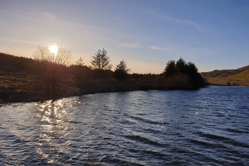 Pez M Kerry captured the sun going down over Harperleas Reservoir, near Glenrothes.