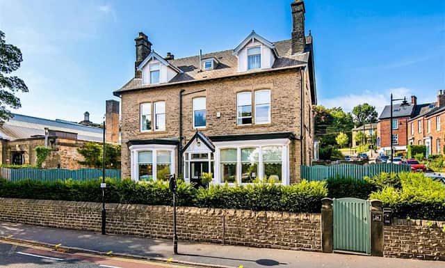 Offers of around £750,000 are being taken for the property on Clarkehouse Road, Broomhill. Picture: Spencer.