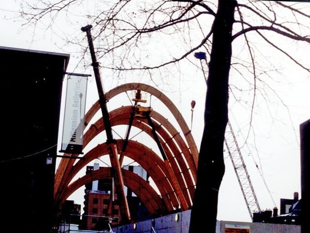 The garden was funded by the Millennium Commission, the European Regional Development Fund, English Partnerships and Sheffield Council.