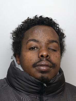 Ismail Jama, 34, of Pye Bank Road, pleaded guilty to two counts of assaulting an emergency worker and was jailed for 24 weeks at Sheffield Crown Court on June 21.
He was also convicted of racially aggravated public order offences and ordered to pay £50 in compensation to both officers.