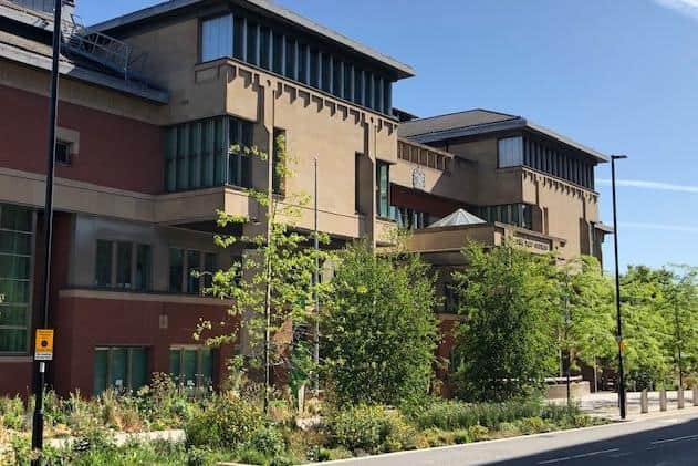 Pictured is Sheffield Crown Court.