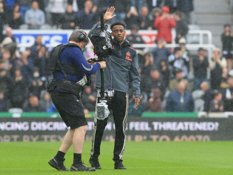 Not at his dynamic best, still recovering his fitness and sharpness after only playing a handful of minutes in Arsenal’s pre-season campaign.