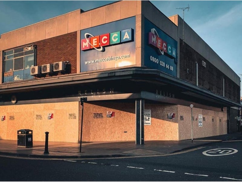 Premises - such as popular bar and restaurant Relish - were boarded up as they lay empty for months.