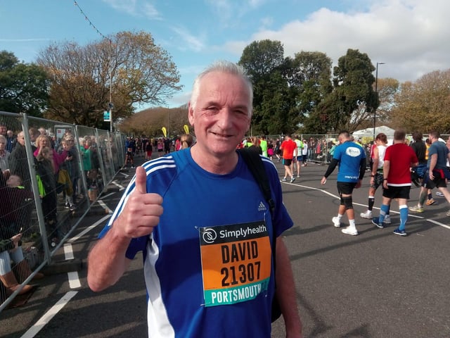 Great South Run partnership director, David Hart, completed the run