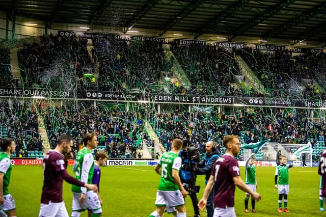How have Hearts and Hibs attendances compared to SPFL rivals over the last decade? Picture: SNS