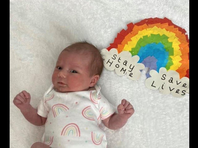 Kleo Rae was born on April 14.