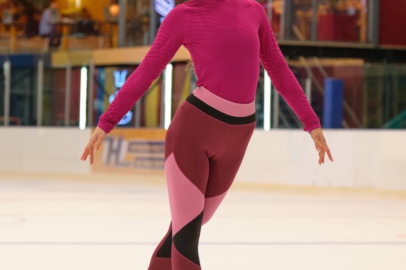 15-year-old figure skater Kayla MacBentley is played by Grace Beedie