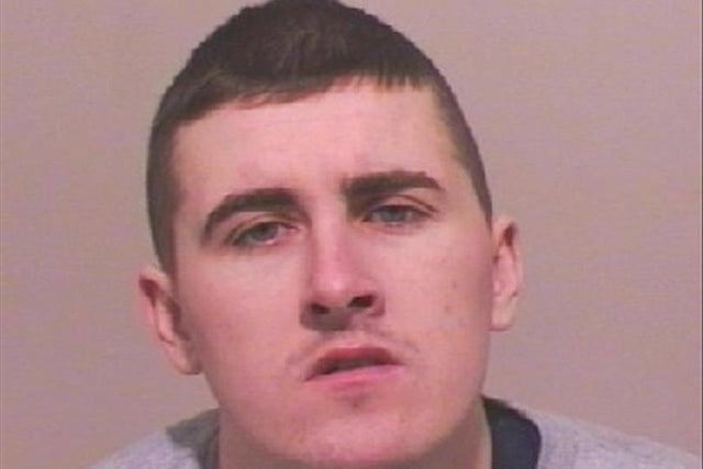 Nesbitt, 25, of Hertburn Gardens, Concord, Washington, was jailed for 20 months after admitting dangerous driving, failing to stop, having no insurance, driving without a licence and failing to provide a specimen.