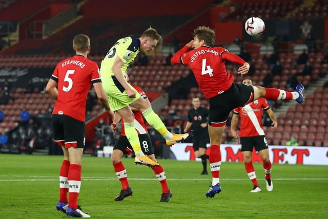 Had a first-half header saved by McCarthy, caught in possession for Southampton's second goal.