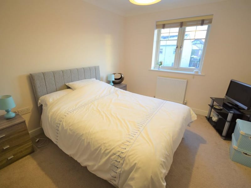 Rear facing double bedroom with radiator,  loft access and UPVC double glazed window where the rear garden views can be enjoyed.