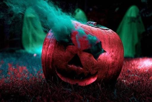 What a spooky pumpkin from @si_s_place