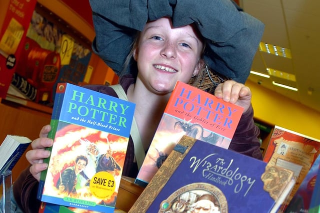 Kimberley Sullivan, aged 15, of Edlington, pictured at the Harry Potter event at Waterstone's bookshop in Doncaster's Frenchgate in 2007
