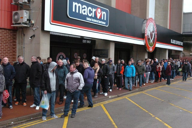 More Blades patiently waiting to snap up their tickets for Wembley in 2012