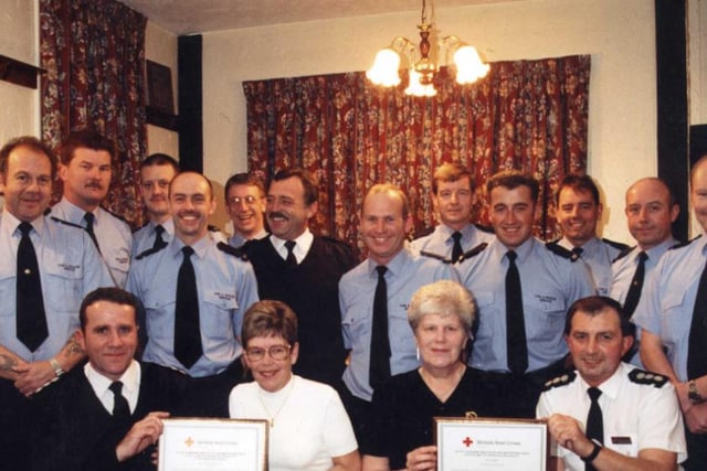 Bingo sessions at St Peter's Hall Chequer Road raised £1,100 back in 1997 for the new fire support vehicle to be based in Doncaster and manned by the British Red Cross