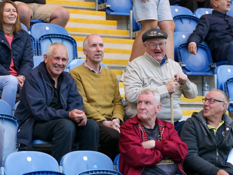 Stags fans at Colchester