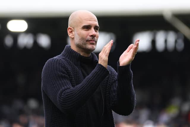 Pep Guardiola, the Manchester City manager: Richard Heathcote/Getty Images