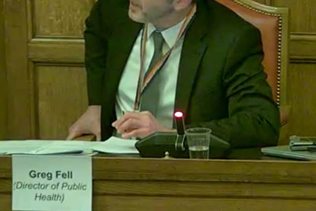 Sheffield director of public health Greg Fell says rates in secondary school children are coming down rapidly