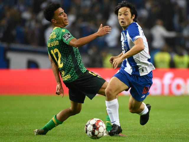 Wolves, Everton, and Manchester United are all interested in signing Brazilian midfielder Gustavo Assuncao from Portuguese side Famalicao. (AS) 
 
Photo by MIGUEL RIOPA / AFP