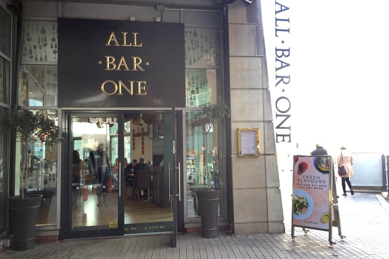 All Bar One in Gunwharf Quays will be open for al fresco dining from April 12.