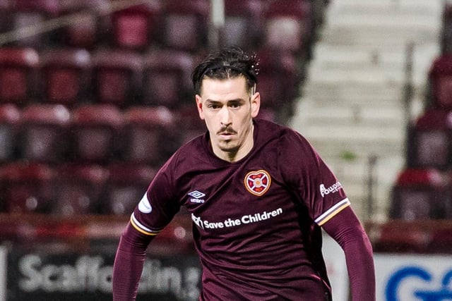 Ineffectual afternoon from the attacker who flitted from the right to the centre. Didn’t get into those half spaces as much as Hearts would have liked and lacked that killer touch in the final third. Was more involved when moved into the No.10 role but didn't provide that bit of magic.