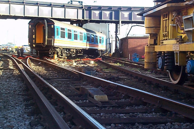 In 1999 a train derailment at Fratton. Were you one of the workers who assisted with this incident at the time?