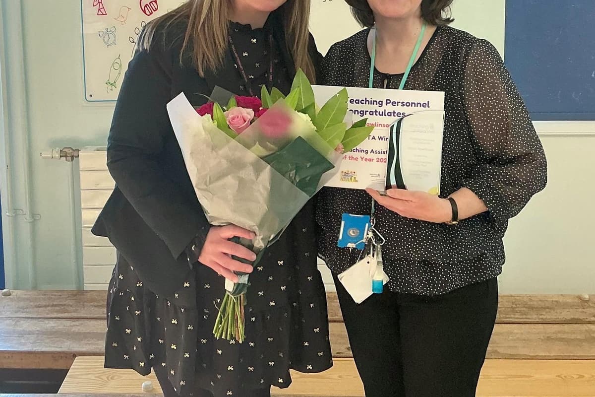 National recognition for teaching assistant at Sheffield primary school