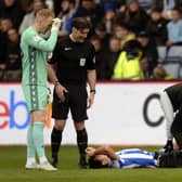Another injury worry for Sheffield Wednesday as Reece James had to leave the field injured during the first half. (Steve Ellis)