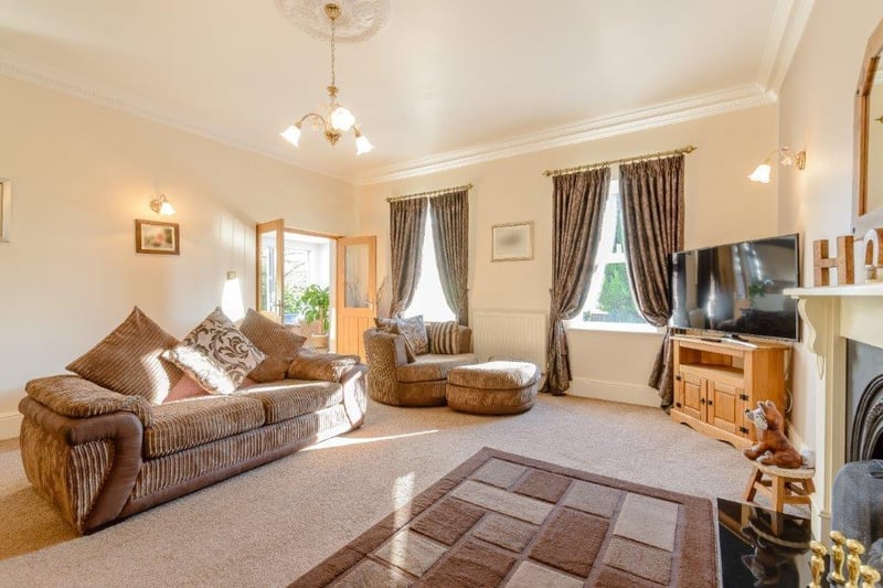 The accommodation is arranged to provide excellent space for both family life and entertaining, with the sitting room linking with the sun room and adjoining kitchen/breakfast room.