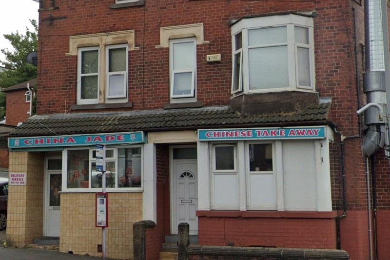 Chine Jade, in Meanwood, has a rating of 4.6 stars from 107 Google reviews. A customer at China Jade said: "We don't go to any other Chinese takeaway in Leeds and honestly no other takeaway I've had compares! Always look forward to ordering from China Jade."