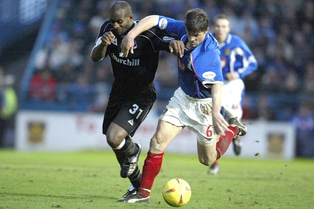 Powerful forward tried to earn a deal with Pompey in 2002 but it never materialised