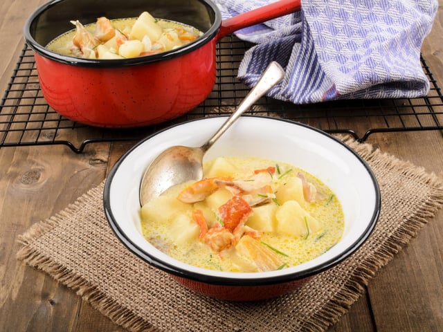 A) Cullen Skink, B) Scotch Broth or C) Game soup.