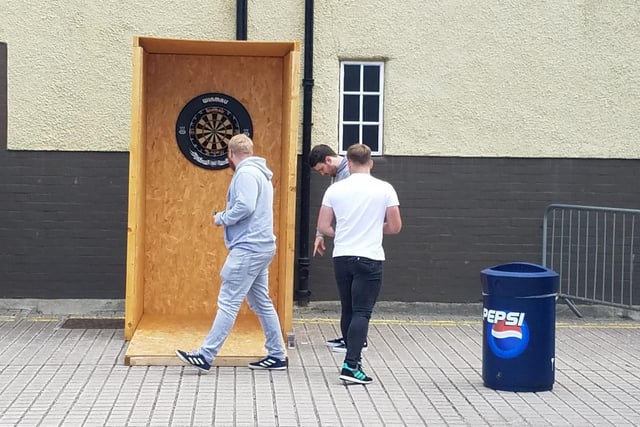 Darts at the Corn Exchange. Picture: Gary Flockhart