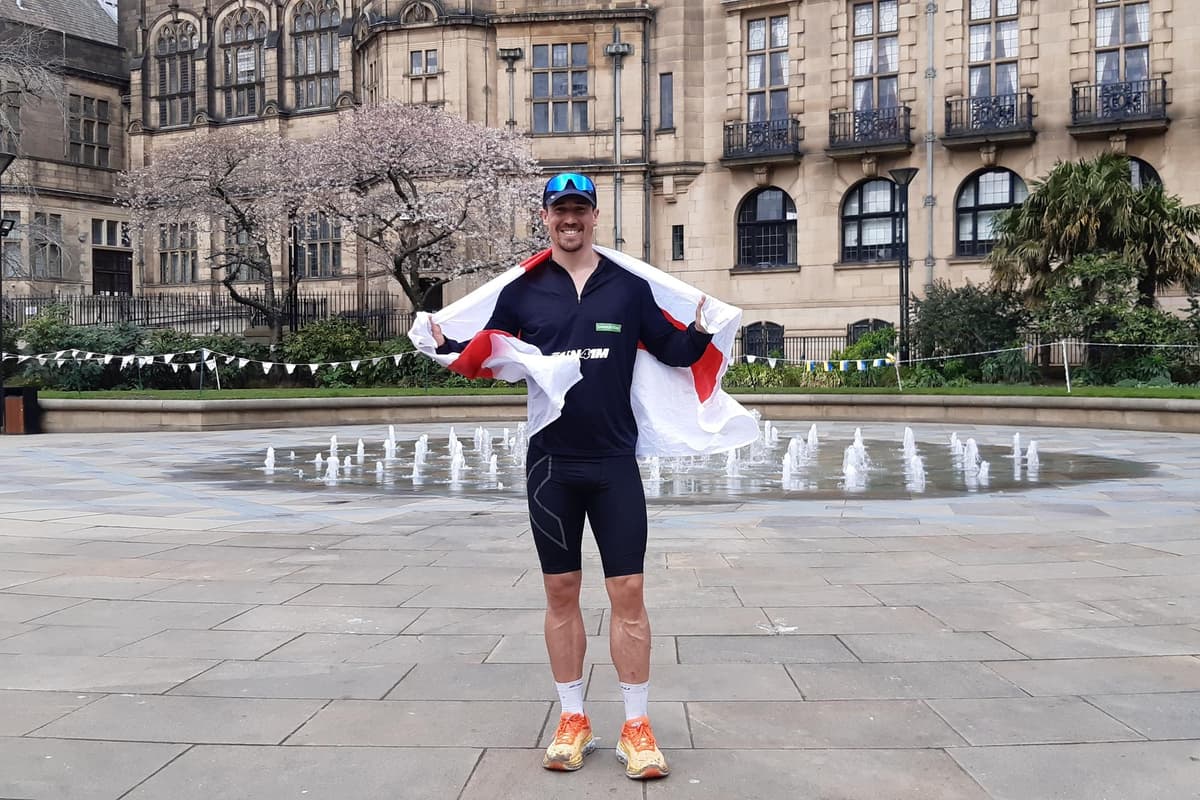 Josh Patterson Made In Chelsea star Joshua Patterson completes marathon in Sheffield ...